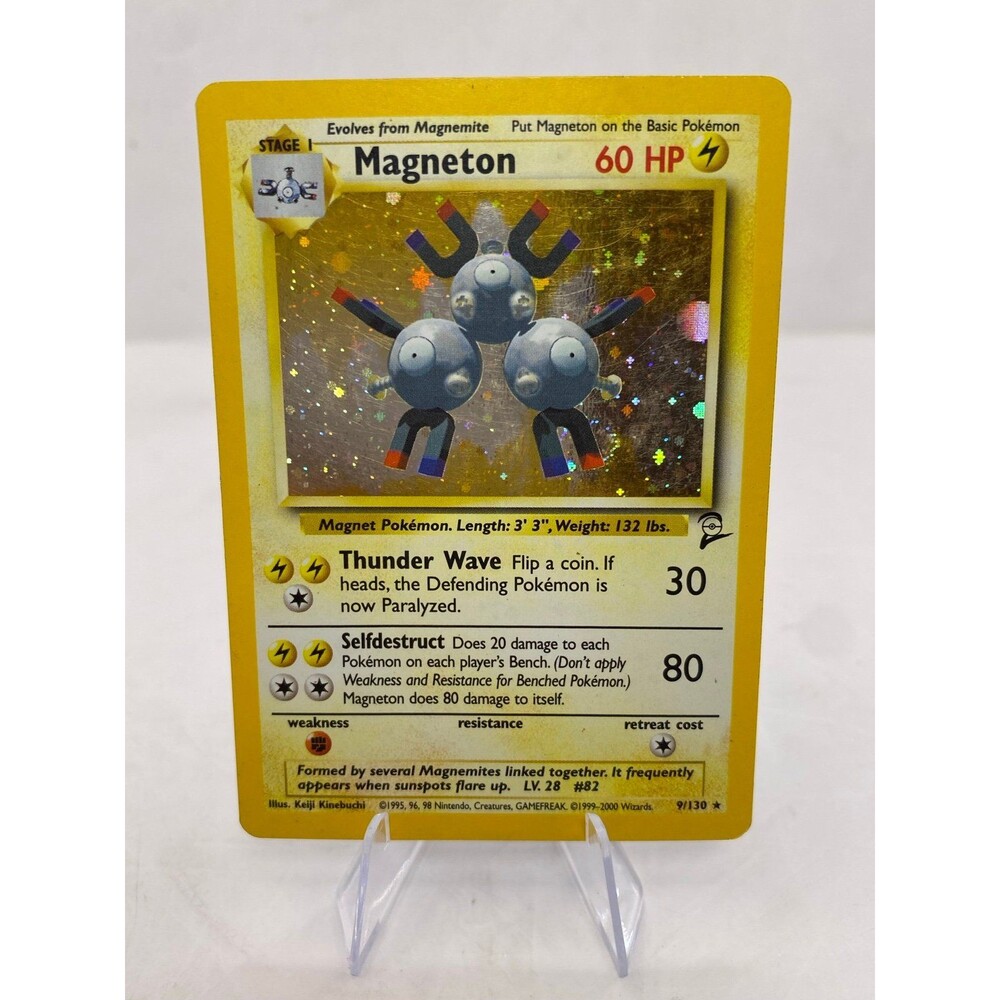 Magneton - Base Set 2 (BS2) Wizards Vintage Holo Pokémon TCG WotC